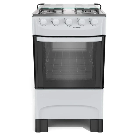 COCINA A GAZ 4H MUELLER MFI4BA BLANCO - MODERATTO