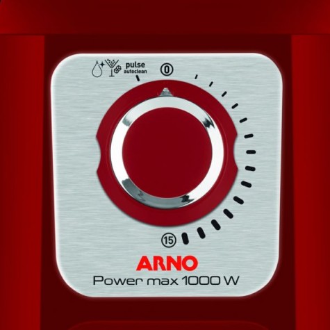 LICUADORA ARNO LN54 POWER MAX 1000W ROJO