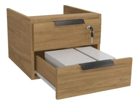 ESCRITORIO KAPP 2001 CAJONERO ACOPLAR 2 GAVETA ITAPUA