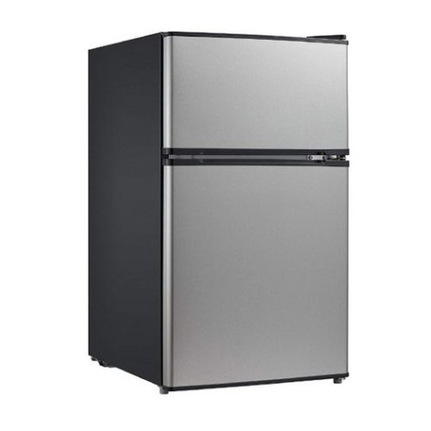 FRIGOBAR 2P MIDEA 110L NEGRO SILVER