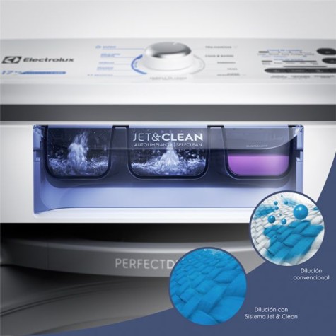 LAVARROPA AUTOMATICO ELECTROLUX LB17Y BLANCA CARGA SUPERIOR
