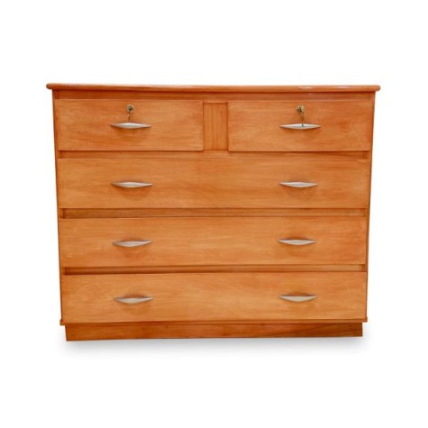 COMODA C/CERRADURAS NATURAL * 96*118*51