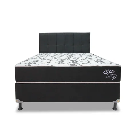 SOMMIER 100*190 LETTO MAS NEGRO