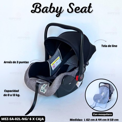 BABY SEAT MOM EZY PRO LOGO IMPRESO
