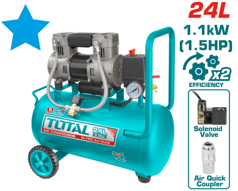COMPRESOR TOTAL 24L 1.1KW
