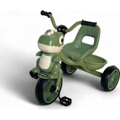 TRICICLO METALICO DINOSAURIO AZ/RS/VER