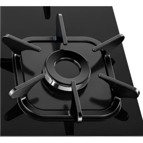 COCINA A GAZ 5H ANAFE MUELLER NORMAL NEGRO