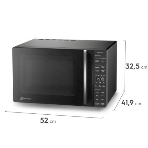 MICROONDAS ELECTROLUX  31L NEGRO EMTY3152MXB