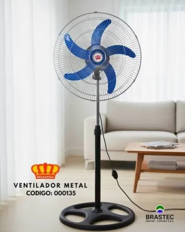 VENTILADOR PIE BIZANTINO METAL