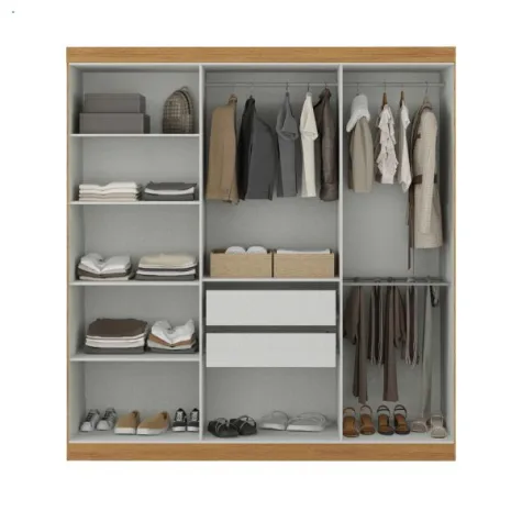 ROPERO 6P MAXEL PARIS MODULADO CINAMOMO OFF WHITE