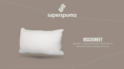 ALMOHADA SSPUMA FULL RELLENA 45*65 BLANCA