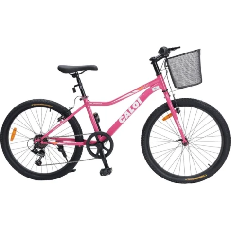 BICICLETA 24 CALOI CALIFORNIA FUCSIA