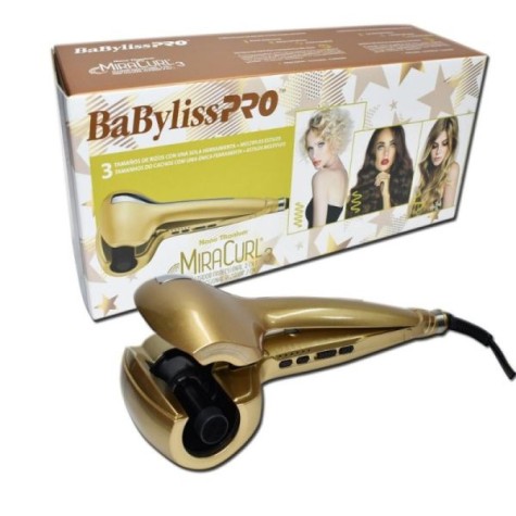 RIZADOR BABYLISS MIRACURL 3EN1 GOLD