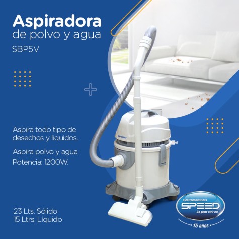 ASPIRADORA SPEED DE POLVO/LIQUIDO