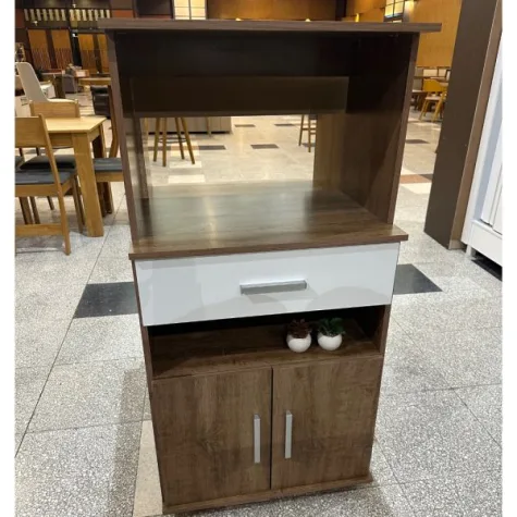 ARMARIO BALCON HORNO/MICROONDAS ASM151 RUSTICO/BLA