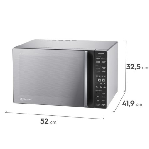 MICROONDAS ELECTROLUX  31L ESPEJADO EMDY3155MXM