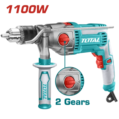 TALADRO TOTAL DE IMPACTO PERCUTOR 1100W