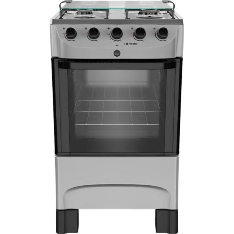 COCINA A GAZ 4H MUELLER MFI4BA TITANIO - MODERATTO