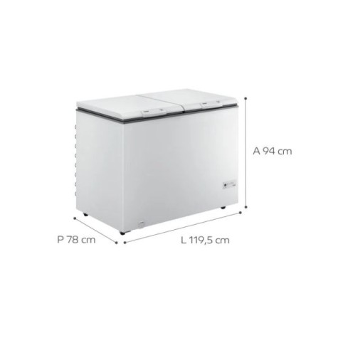 CONGELADOR 2P CONSUL 420L BLANCO