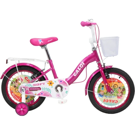 BICICLETA 16 CALOI SOFI FUCSIA