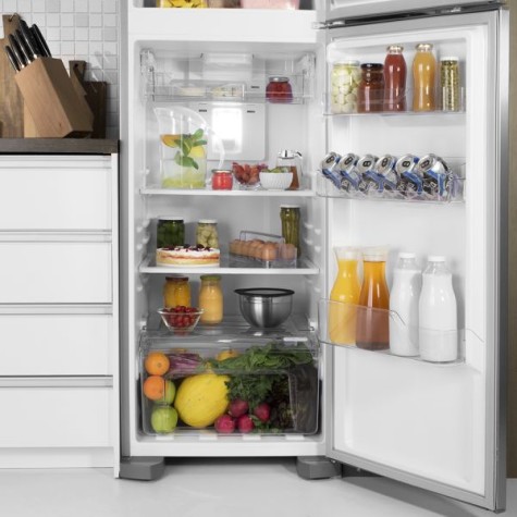 HELADERA 2P ELECTROLUX DFX43 371L  SILVER