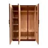 ROPERO 3P VENEZIA CAOBA 185*125*53