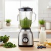 LICUADORA QUICK 2V 1.5L BASE INOX JARRA VIDRIO