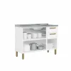 ARMARIO BERTOLINI COLORS BLANCO BALCON 105CM 2C C/PILETA