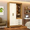 ROPERO 2P BRIZ B64 3G NATURE OFF WHITE