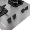 COCINA A GAZ 4H ANAFE MUELLER TRIPLE ALUMINIO