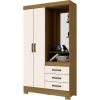 ROPERO 2P BRIZ B64 3G NATURE OFF WHITE