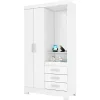 ROPERO 2P BRIZ B64 3G BLANCO
