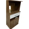 ARMARIO BALCON HORNO/MICROONDAS ASM151 RUSTICO/BLA