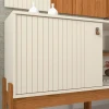 COMBO RACK PANEL WOOD 1.2 CINAMOMO MIEL/PEROLA METALIZ