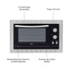 HORNO ELECTRICO FISCHER EMPOTRAR 44L FIT LINE INOX