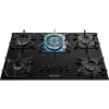 COCINA A GAZ 5H ANAFE MUELLER NORMAL NEGRO