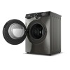 LAVARROPA AUTOMATICO TOKYO CECILIA 8K 1400RPM FRONTAL GRIS