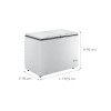 CONGELADOR 2P CONSUL 420L BLANCO