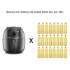 FREIDORA AIRFRYER ELECTROLUX 5L 1700W NEGRO